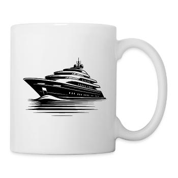 Pur sentiment de croisière, veuillez aller sur le pont solaire - Mug blanc - blanc - Droite