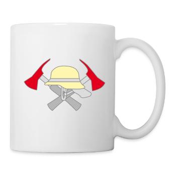 Volunteer Fire Brigade Symbolic Motif - Mug - white - Right