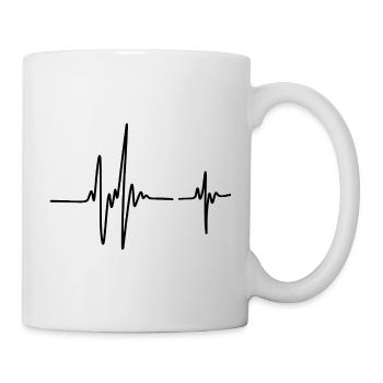 Heartbeat - Rhythm of Life - Mug - white - Right