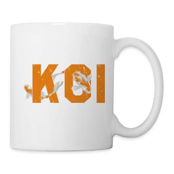 Juste un Koi de plus, je promets Drôle Pond Accro - Mug blanc - blanc - Droite