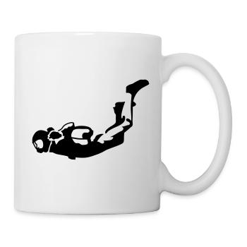 Skydiver - Tasse - Weiß - Rechts