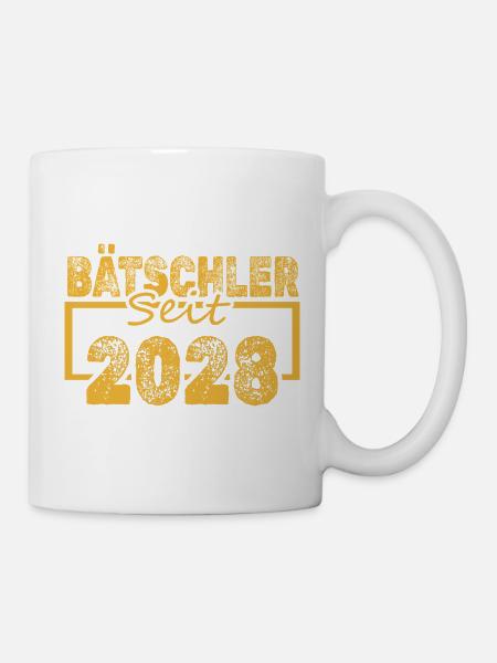 Jungeselle 2028 - Tasse - Weiß