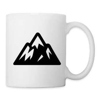 Mountains icon - Mug - white - Right