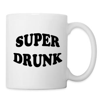 Super Drunk - alcohol - Mug - white - Right