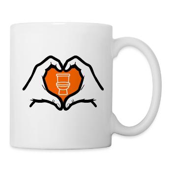 Toilet - Mug - white - Right