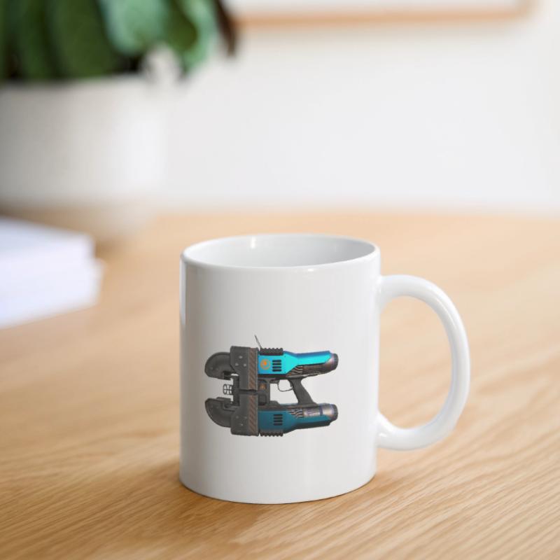 Space Drop Lasercutter Tasse