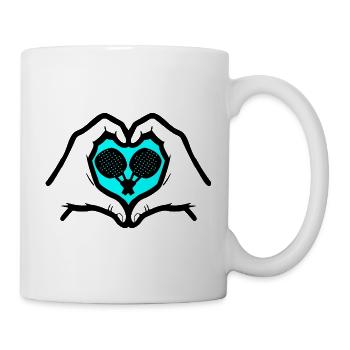Padel Tennis - Love Hands - Mug - white - Right