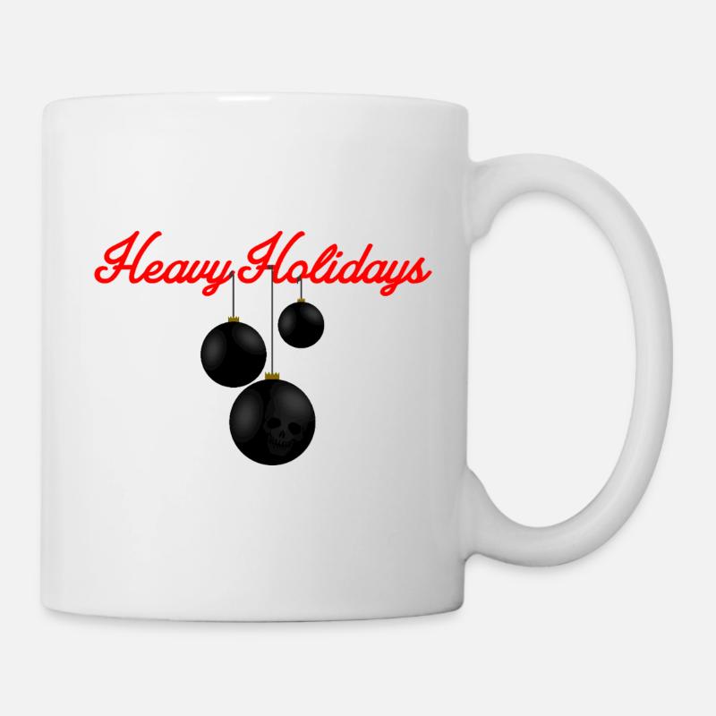 HEAVY HOLIDAYS - Tasse - Weiß