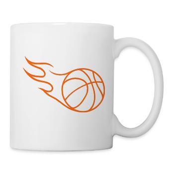 Basketball Basketball Player Gift Idea Baller Bball - Mug - white - Right