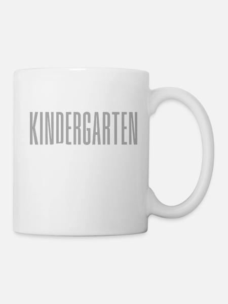 Kindergartenlehrerteam – Niedliche Frühbildung - Tasse - Weiß