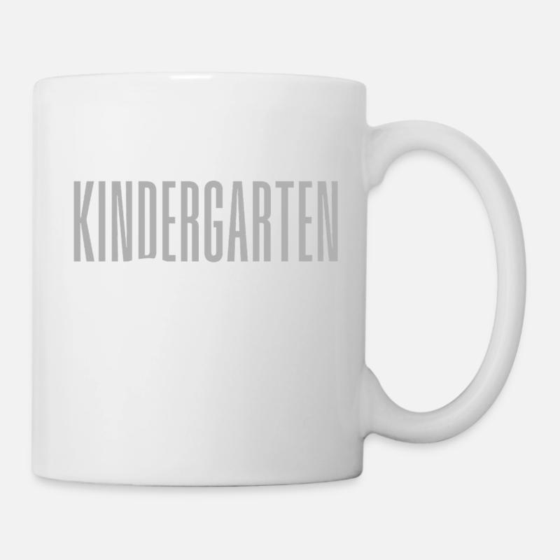 Kindergartenlehrerteam – Niedliche Frühbildung - Tasse - Weiß