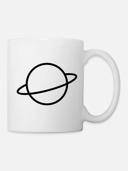 Planet - Tasse - Weiß
