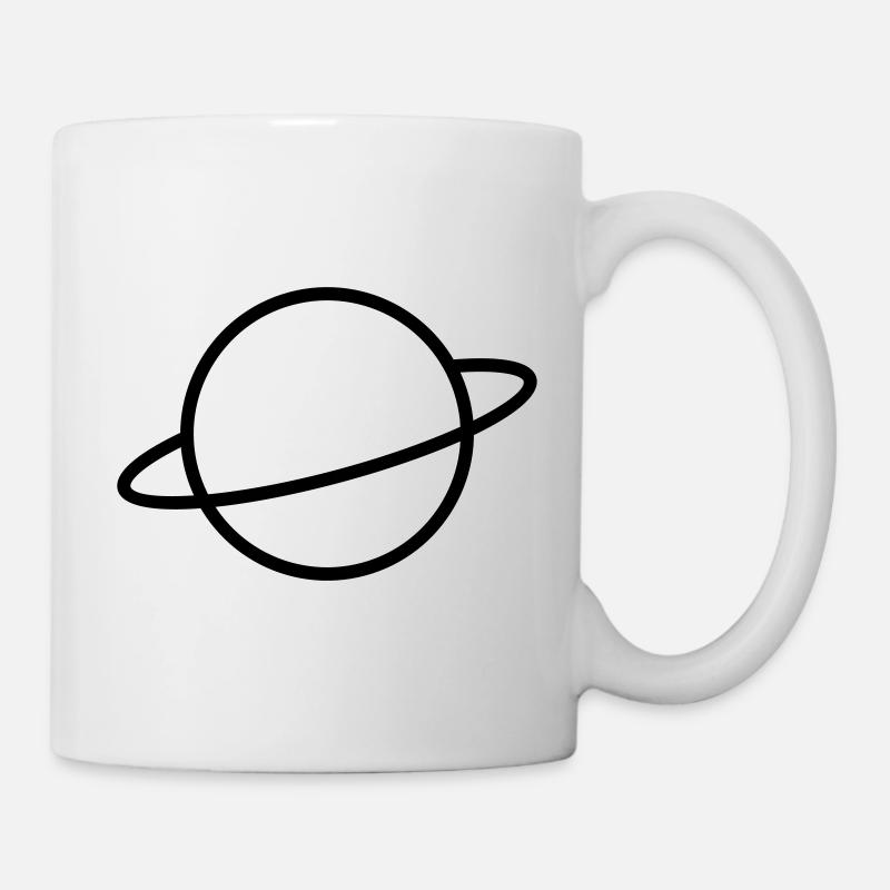 Planet - Tasse - Weiß