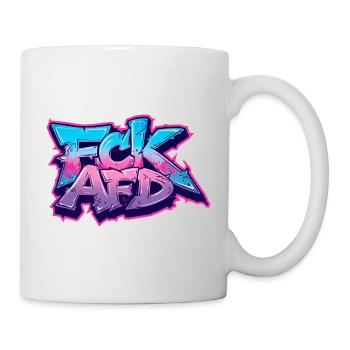 Graffiti Antifa Statement - Mug - white - Right
