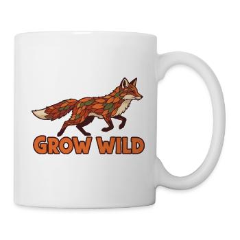 Waldfuchs Patchwork Grow Wild - Tasse - Weiß - Rechts