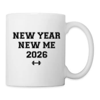 New Year New Me | Sports & Fitness | Resolutions 2026 - Mug - white - Right
