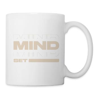 Mindset – Motivation & Success Mentality Statement - Tasse - Weiß - Rechts