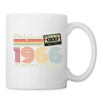 Original 1966 Vintage Vintage Anniversaire Rétro - Mug blanc - blanc - Droite