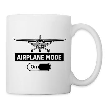 Flugmodus An Airplane Mode On Pilot - Mug - white - Right