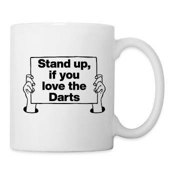 Stand Up – Darts Fan Anthem, Ally Pally Madness - Mug - white - Right