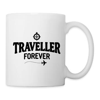 Reisender für immer - Traveller Forever - Mug - white - Right