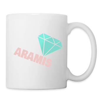 Aramis as a noble - Mug - white - Right
