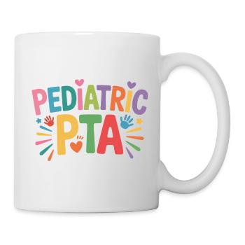 Pediatric PTA Logo - Kids Edition - Tasse - Weiß - Rechts