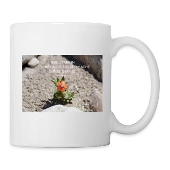 Pouvoir par la foi Fleur de la Force - Mug blanc - blanc - Droite