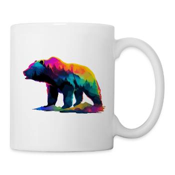Bear In The Mountains  - Mug - white - Right