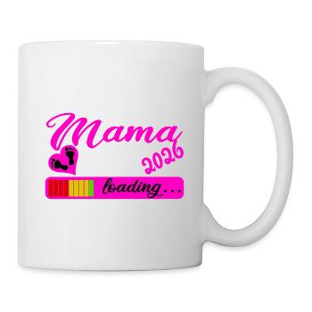 Mama 2026 - Tasse - Weiß - Rechts
