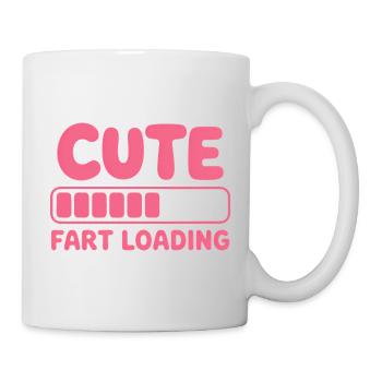 Furzen Sprüche Furz Lustiges Furzen Geschenk - Tasse - Weiß - Rechts