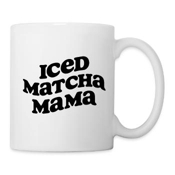 SVG Datei Iced Matcha Mama - Tasse - Weiß - Rechts