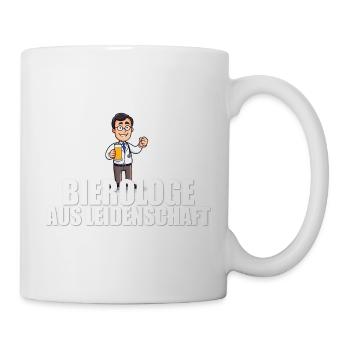 Bierologe aus Leidenschaft - Tasse - Weiß - Rechts