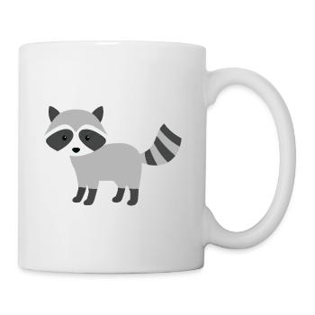 Style minimaliste curieux et mignon - Mug blanc - blanc - Droite