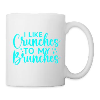 Fitness Motivation Bodybuilder Like Crunches - Tasse - Weiß - Rechts