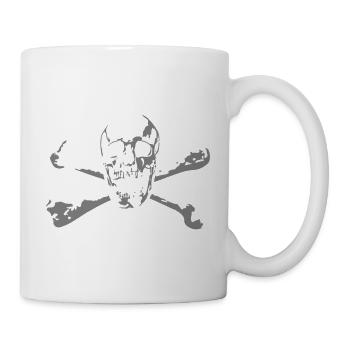 Skull & Bones - Mug - white - Right