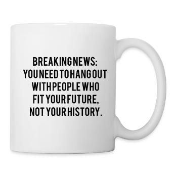 Motivational saying - Mug - white - Right