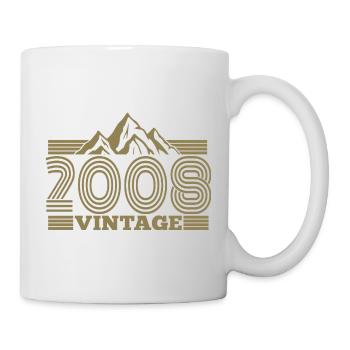 18e anniversaire Vintage Mountains Hiking Hiking - Mug blanc - blanc - Droite