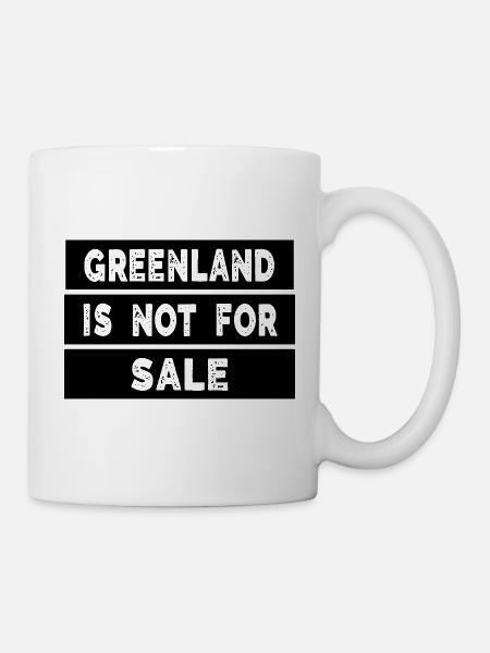 Greenland Is Not For Sale - Kop/krus - hvid