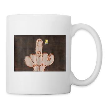 (ma) couronne - Mug blanc - blanc - Droite