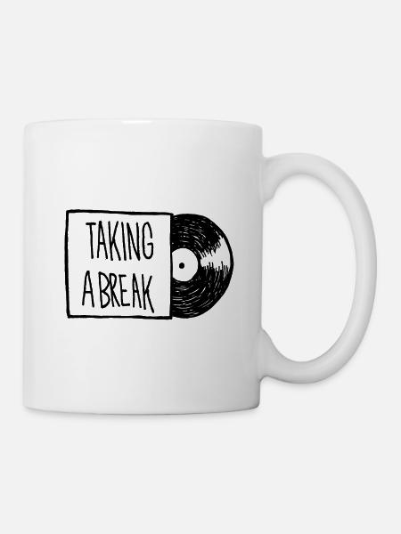 eine Pause machen - Tasse - Weiß