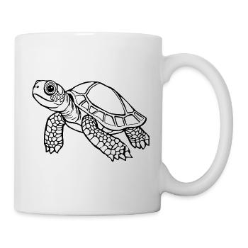 Turtle Turtles - Mug - white - Right