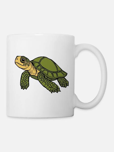 Schildkröten Schildkröten - Tasse - Weiß