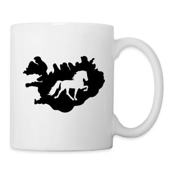 Tölter Island - Tasse - Weiß - Rechts