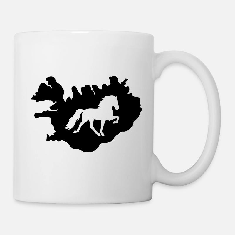 Tölter Island - Tasse - Weiß