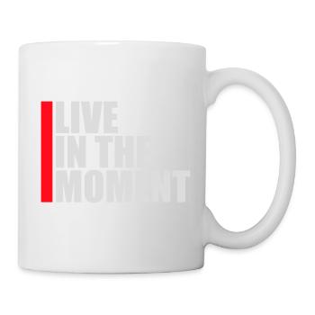 Vivre dans l’instant Pleine conscience de la présence - Mug blanc - blanc - Droite