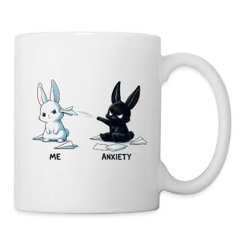 Fear Bunny Meme Design - Mug - white - Right