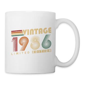 Vintage 1986 Vintage Birthday Gift - Mug - white - Right