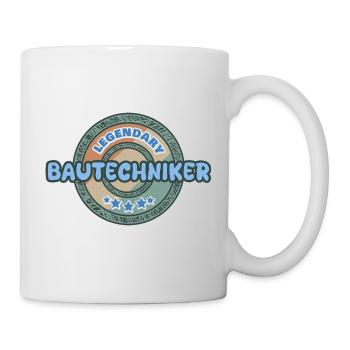 Geschenkidee Bautechniker - Tasse - Weiß - Rechts