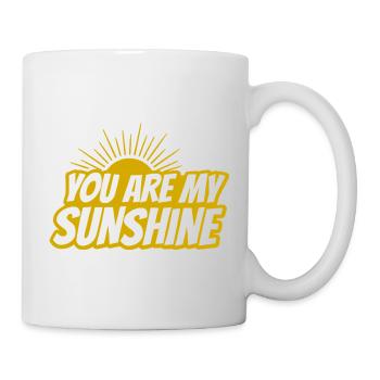 You Are My Sunshine – Retro Bold - Mug - white - Right